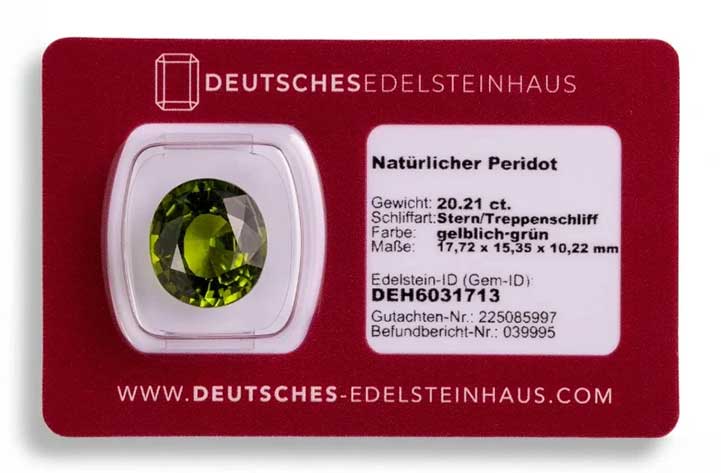 Edelstein Peridot